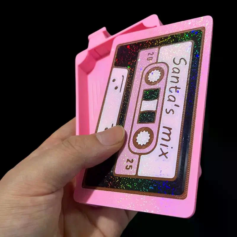 

Diamond Painting Pink Tape Tray,Multi Functional Storage Flip Drill Tray 5D Embroidery Accessories Tool Tray Gift