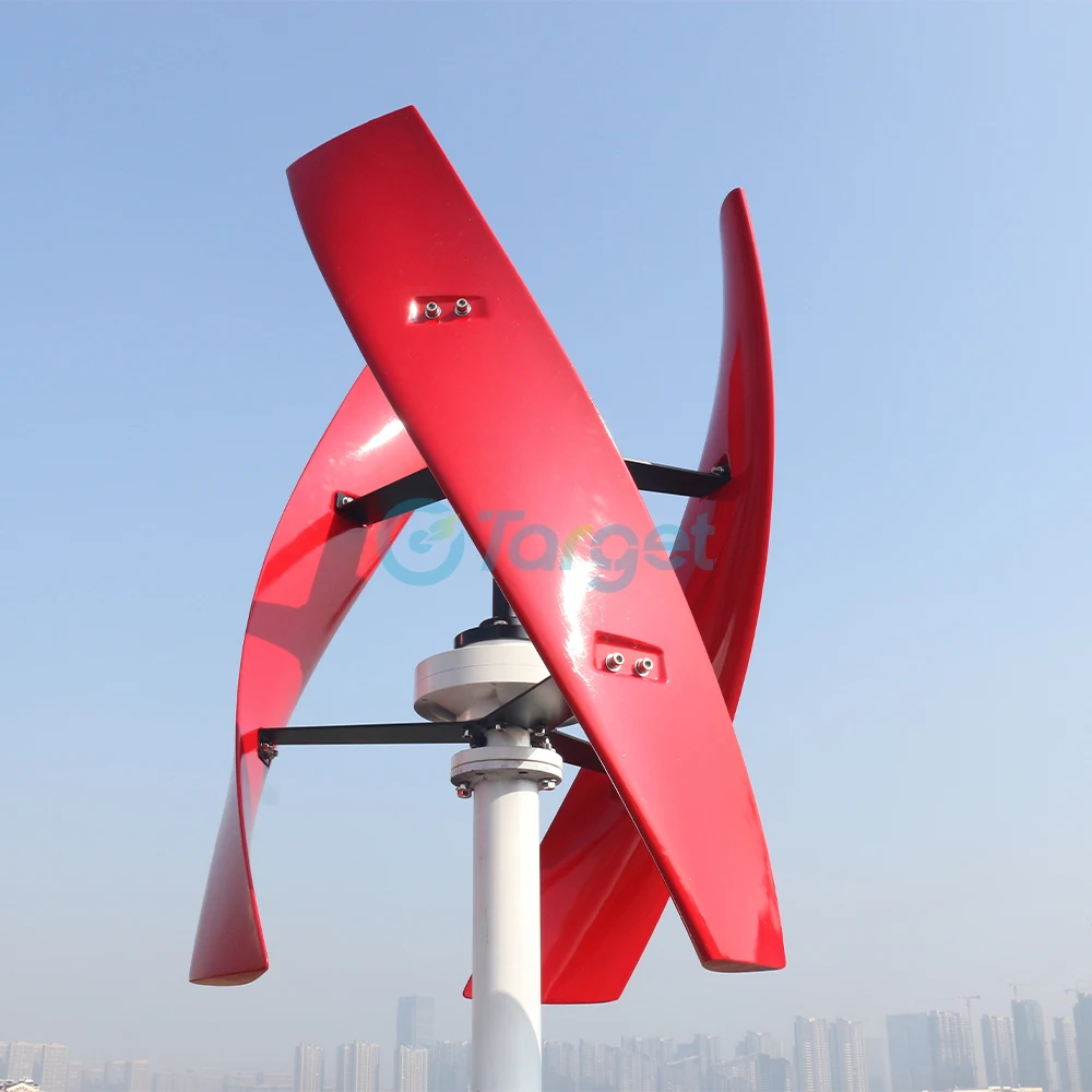 

20KW 10KW Vertical Axis Power Wind Turbine Generator 12V 24V 48V Free Energy Generator Household Windmill With Controller