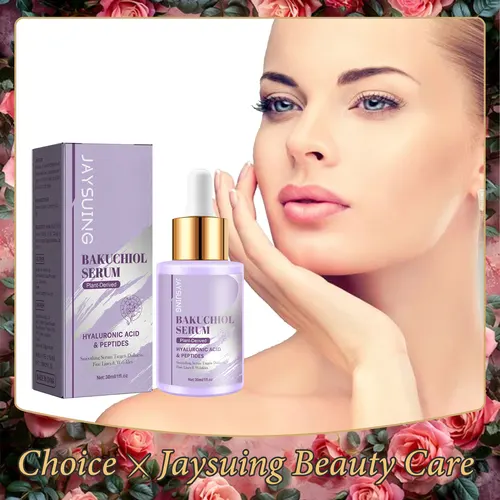 Bakuchiol-suero de rejuvenecimiento Facial, antiarrugas, decoloración de líneas finas, reafirmante, elasticidad de la piel, mejora el brillo, esencia hidratante Facial