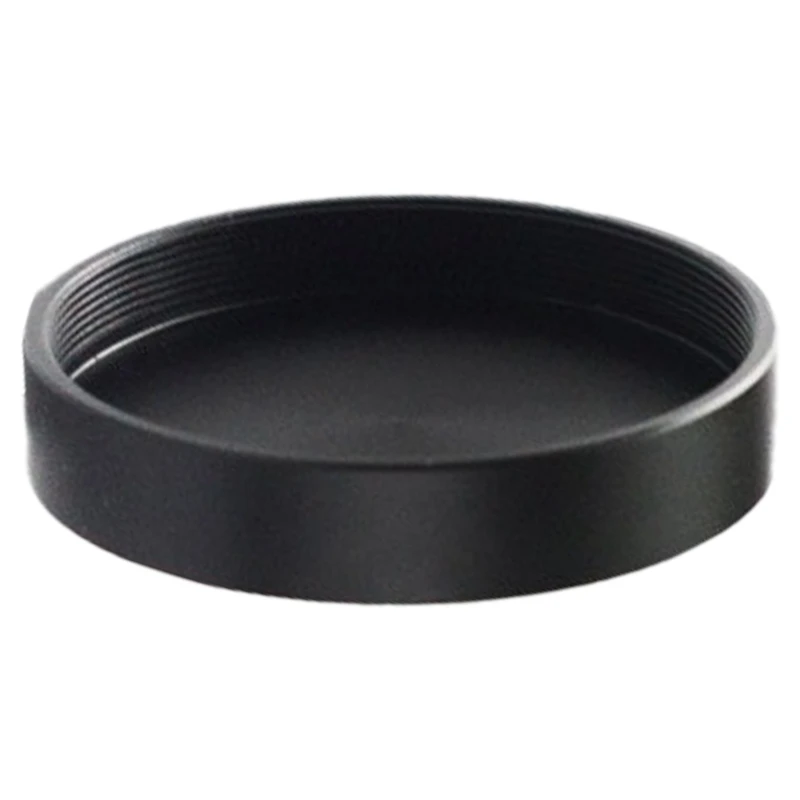 Penutup Debu Lensa Teleskop Hitam Aluminium M42 M48 M54x0.75 Tutup Benang Lensa Mata Drop Shipping
