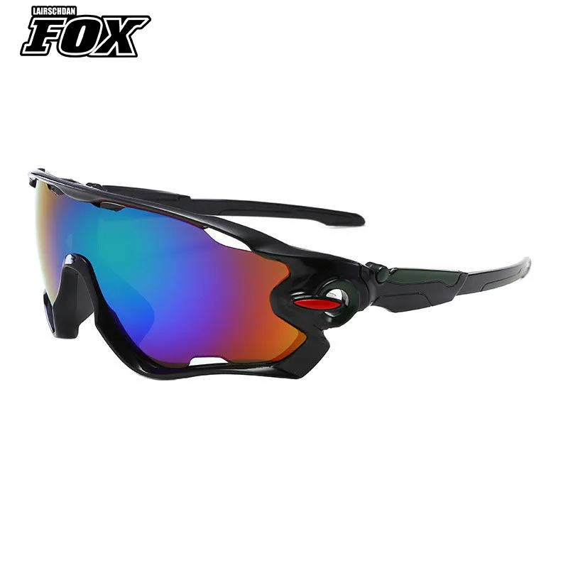 

LAIRSCHDAN FOX Road Bike Goggles Polarizedlight Safety Glasses Cycling Men Windbreak Sand Eyeglasses MTB Fittings Men Sunglasses