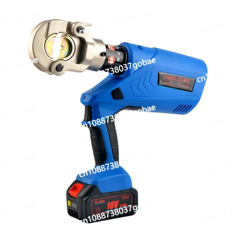 Electric Hydraulic Pliers EZ-400 Rechargeable Crimping Pliers 300 Crimping Cold Pressing Copper and Aluminum Terminals