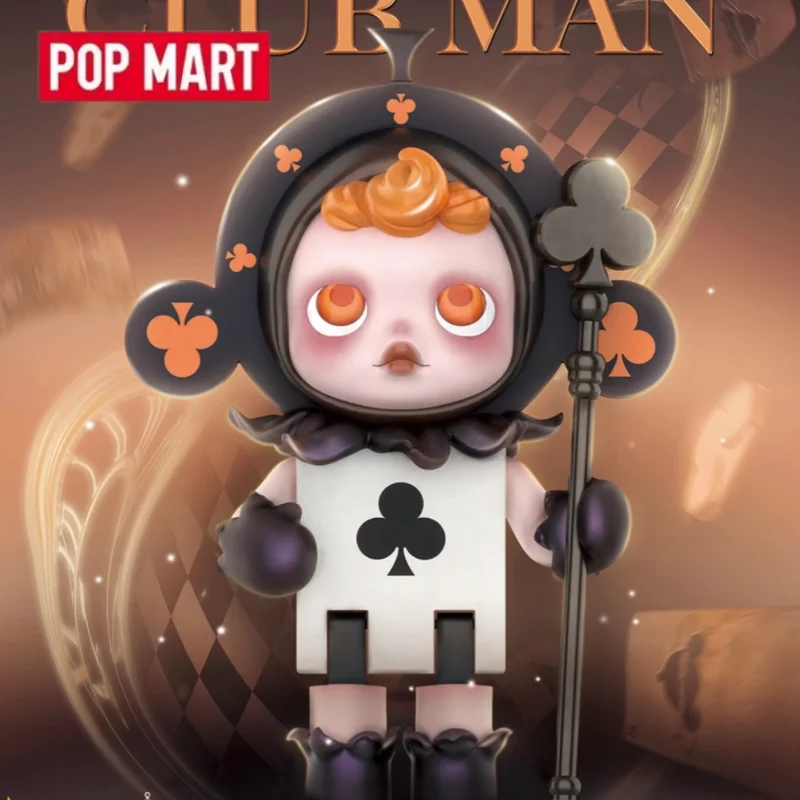 

POPMART SKULLPANDA Series CLUB MAN Фигурка Подлинная слепая коробка Mystery Box Guess Bag Игрушки Кукла Симпатичная аниме-фигурка Настольный