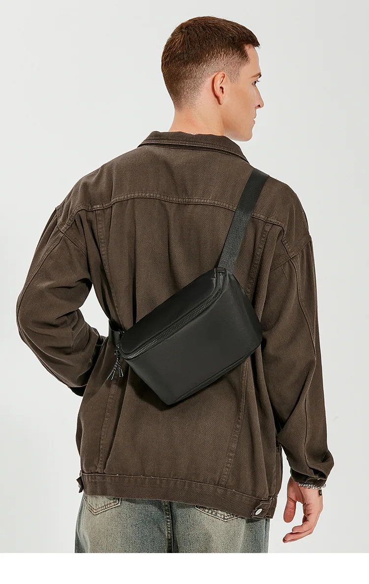 Bolso de hombro para hombre, pequeño bolso cruzado de lona para hombre, bandolera de moda de alta calidad, bolsos para teléfono, bolso deportivo para hombre