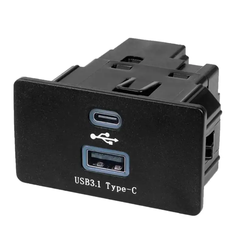 Ingenious-Car USB Interface Hub Module Sync Double Port For Ford Edge F-150 F-250 F-350 F-450 HC3Z-19A387-B HC3Z-19A387-E
