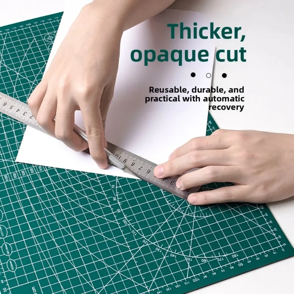 A3 A4 A5 PVC Cutting Mat Self-Healing Workbench Patchwork Pad Sewing DIY Engraving Leather Cutting Board Craft Underlay view 2