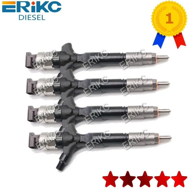 4PCS 2KD-FTV Injector 23670-0L070 095000-8740 095000-7761 23670-09360 for DENSO Injection Diesel TOYOTA HILUX HIACE V2.5 D4D