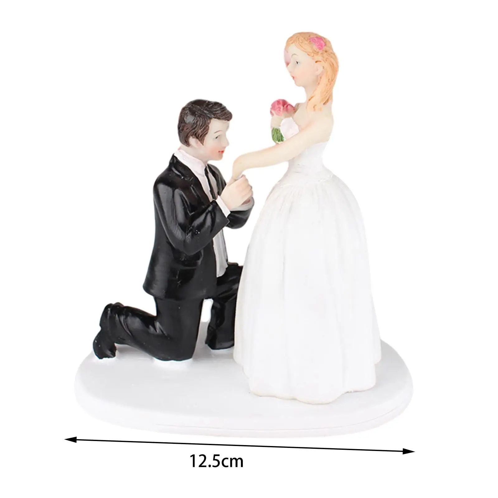 Rustic Wedding Cake Topper Wedding Topper Miniature Scene People for Miniature Scene