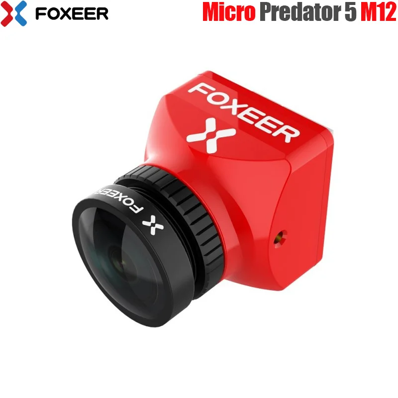 

Foxeer Predator V5 Micro Full Case M12 1000TVL FPV Camera OSD 16:9 4:3 PAL NTSC Switchable 1.7mm Lens 4ms WDR FPV Racing Drone