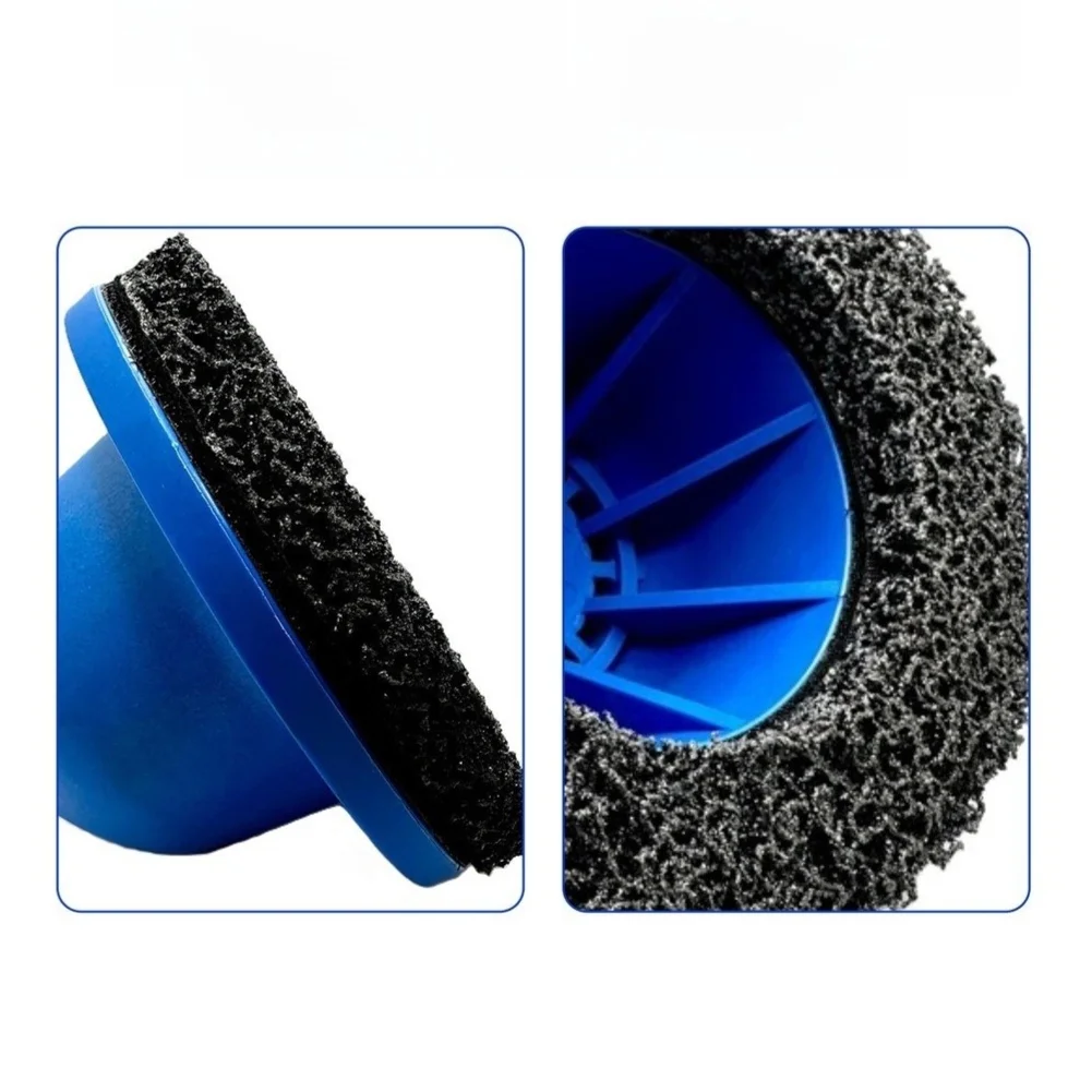 Car Wheel Hub Axle Grinding Tool Base Adapter Polishing Pad With 70HRC Hardness Diamond 6-Inch Grinding Kit 40 Grit Abrasive