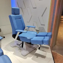 Silla de Pedicura para Spa de uñas, Taburete ajustable para masaje, manicura, Pedicura, muebles de salón de belleza