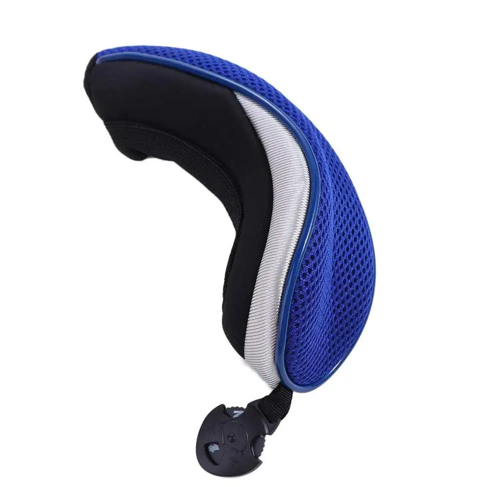 Sport Easy On And Off Polyester Material Hybrid Color Club Heads Cover Golf Club Headcover Golf Headcover Golf Head Protector