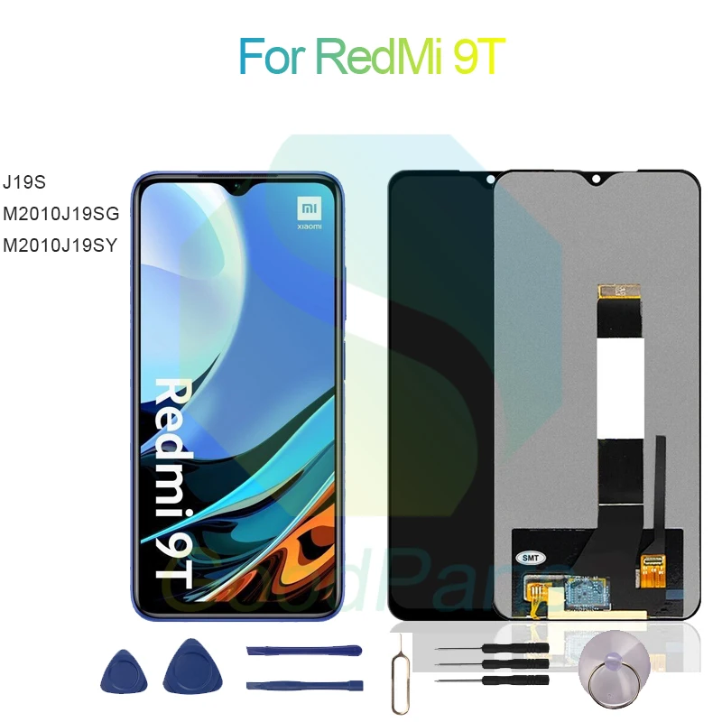 

For RedMi 9T LCD Display Screen 6.53" J19S, M2010J19SG, M2010J19SY For RedMi 9T Touch Digitizer Assembly Replacement