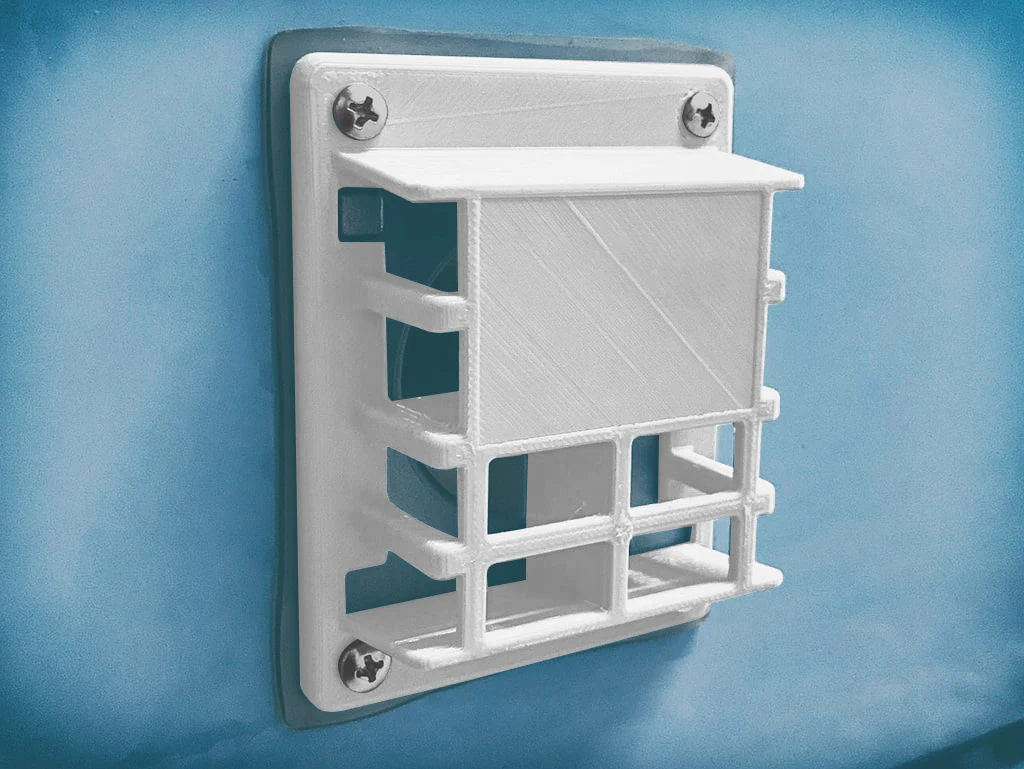 

Grid Water Heater Flue Grill Cowl Auxiliary Heating Accessories For Truma Trumatic E1800 White Caravan Motorhome