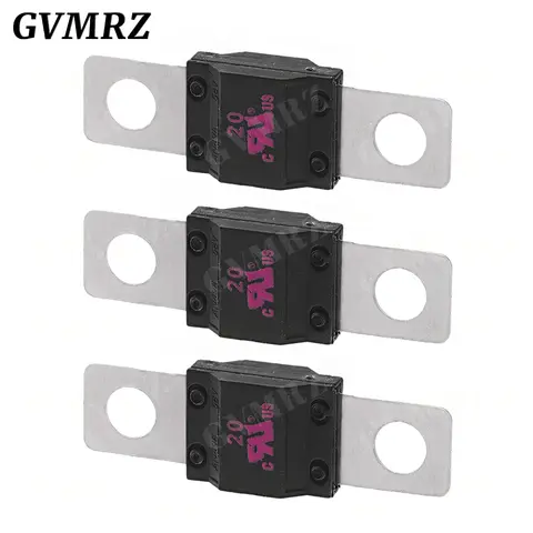 5PCS ANS Trumpet Fork Plug Fuse 32V 20A 30A 40A 50A 60A 70A 80A 100A 125A 150A 175A 200A Bolt Fixed Insurance Film