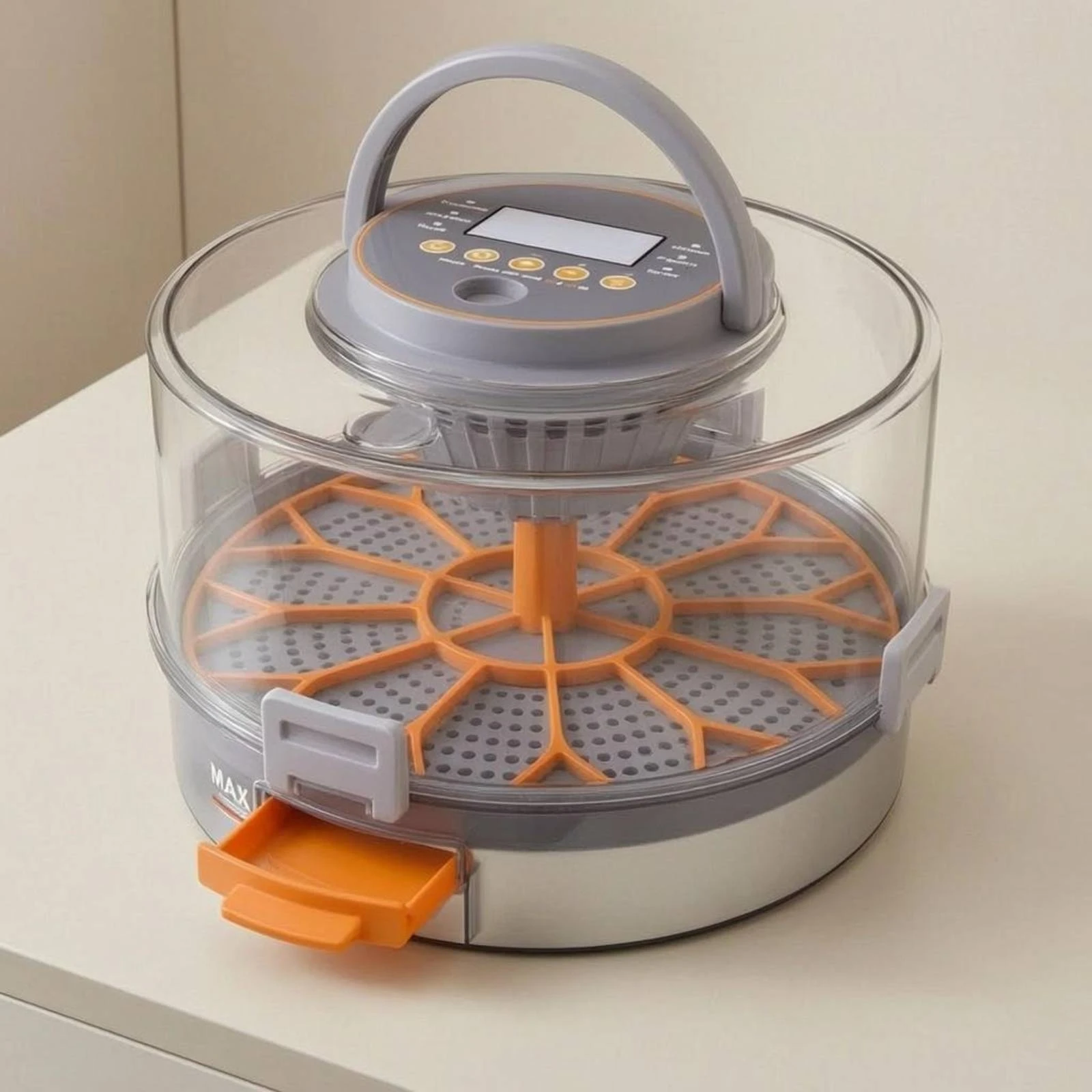 Automatic E-Gg Incubator Transparent Cover Digital E-Gg Incubator Household Appliance 360° View view 2