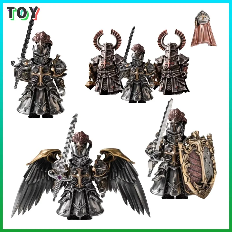 

Paladin Magnetic Detachable Metal Figurine - Desktop Decoration with Copper Pendant Handle, Cultural and Creative Souvenir Gift