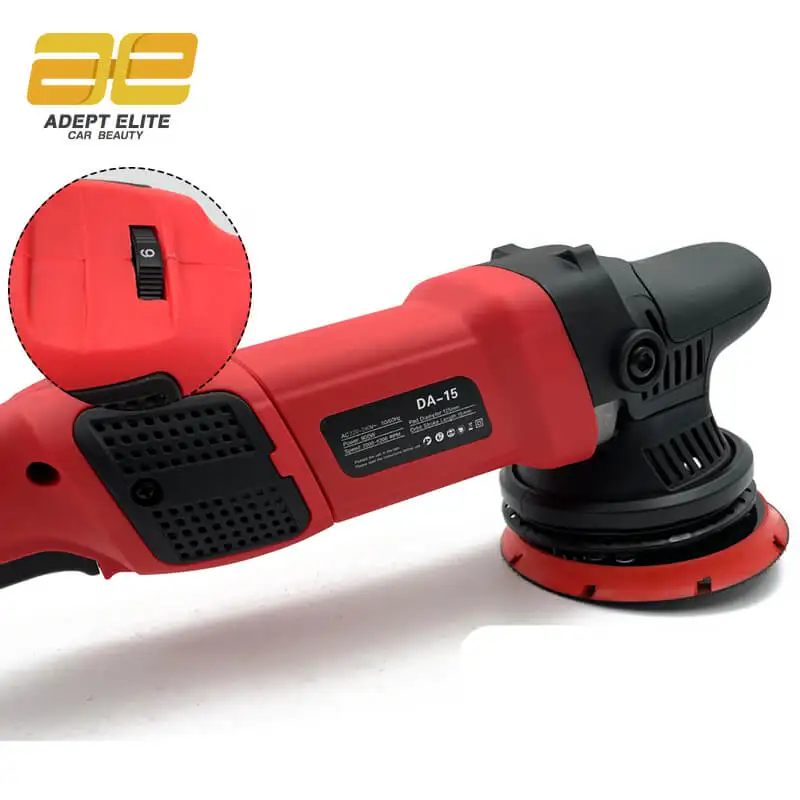 

900 Вт, 2000-4800 об/мин, полировщик автомобиля двойного действия, эксцентриковый шоковый полировщик, полировальный станок DA, вощеная машина