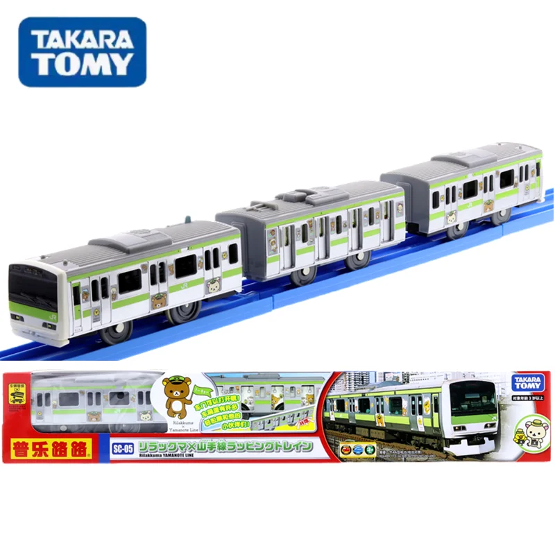 TAKARA TOMY Pule Road SC-05 Riel de luz E231 es línea Yamante fácil modelo en miniatura de eje de compresión de aleación de oso, decoración para adultos