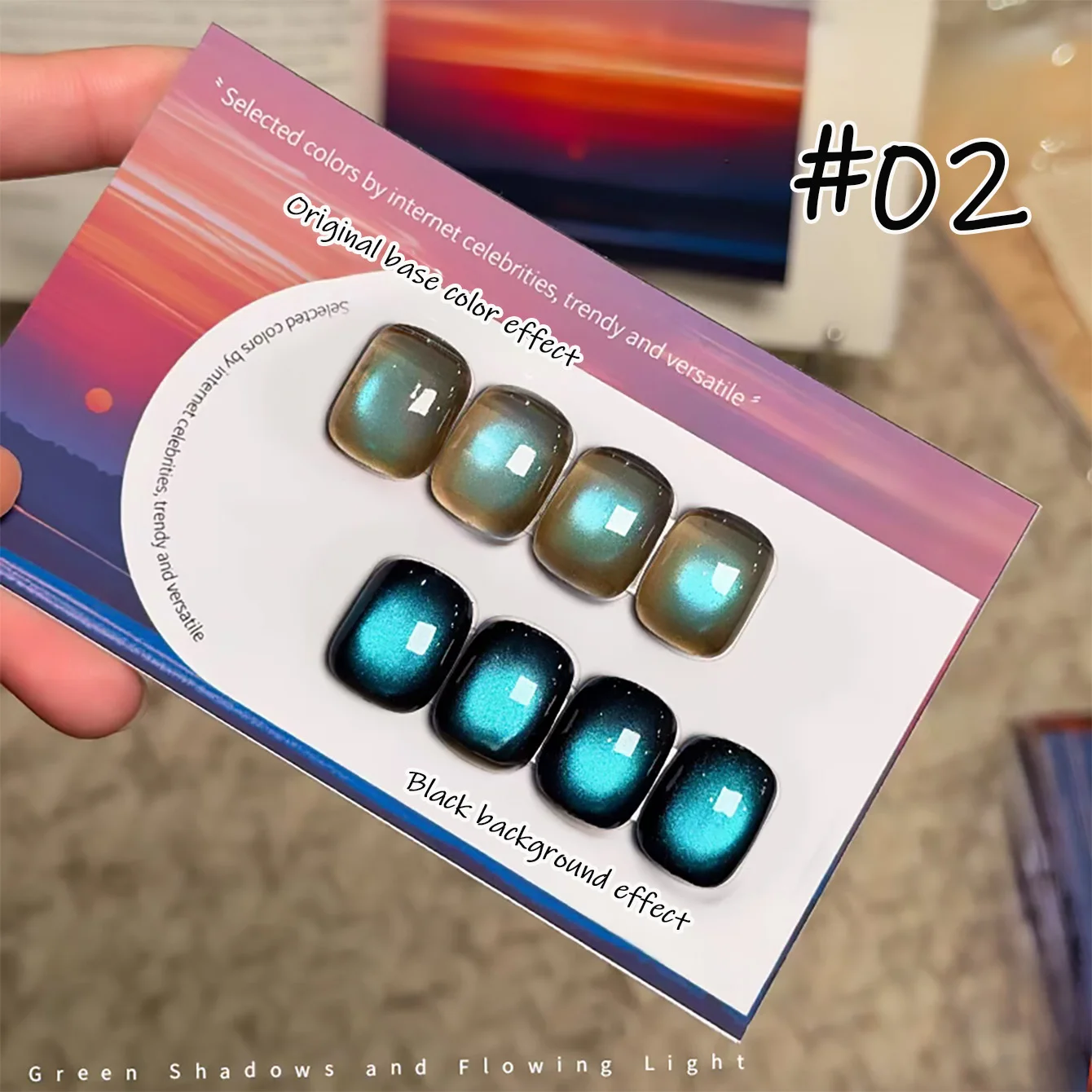 1 pièces WS automne hiver ongles bleu rouge perle de verre oeil de chat Gel vernis à ongles populaire tout-match blanchiment Nail Art pour Salon de manucure