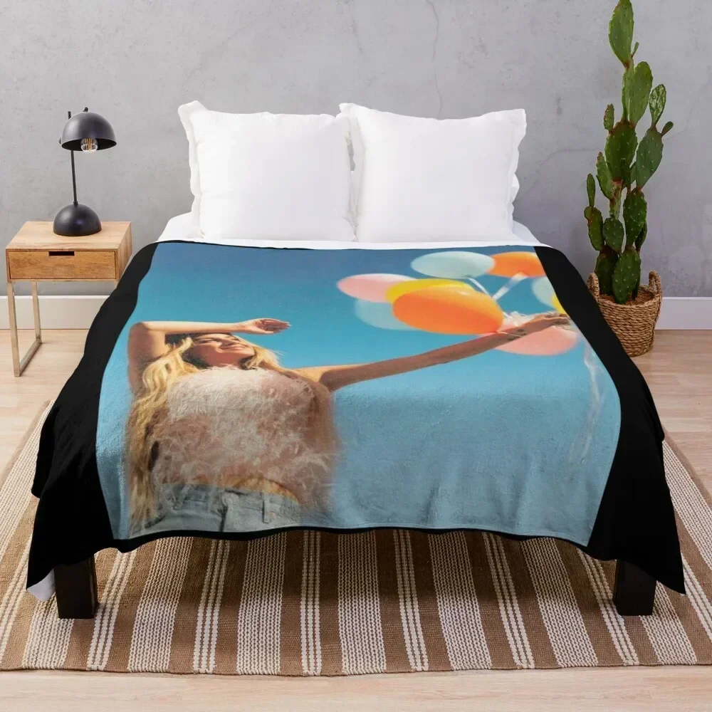 

Kelsea Ballerini Throw Blanket Summer funny gift Sofa Throw Decorative Throw Blankets