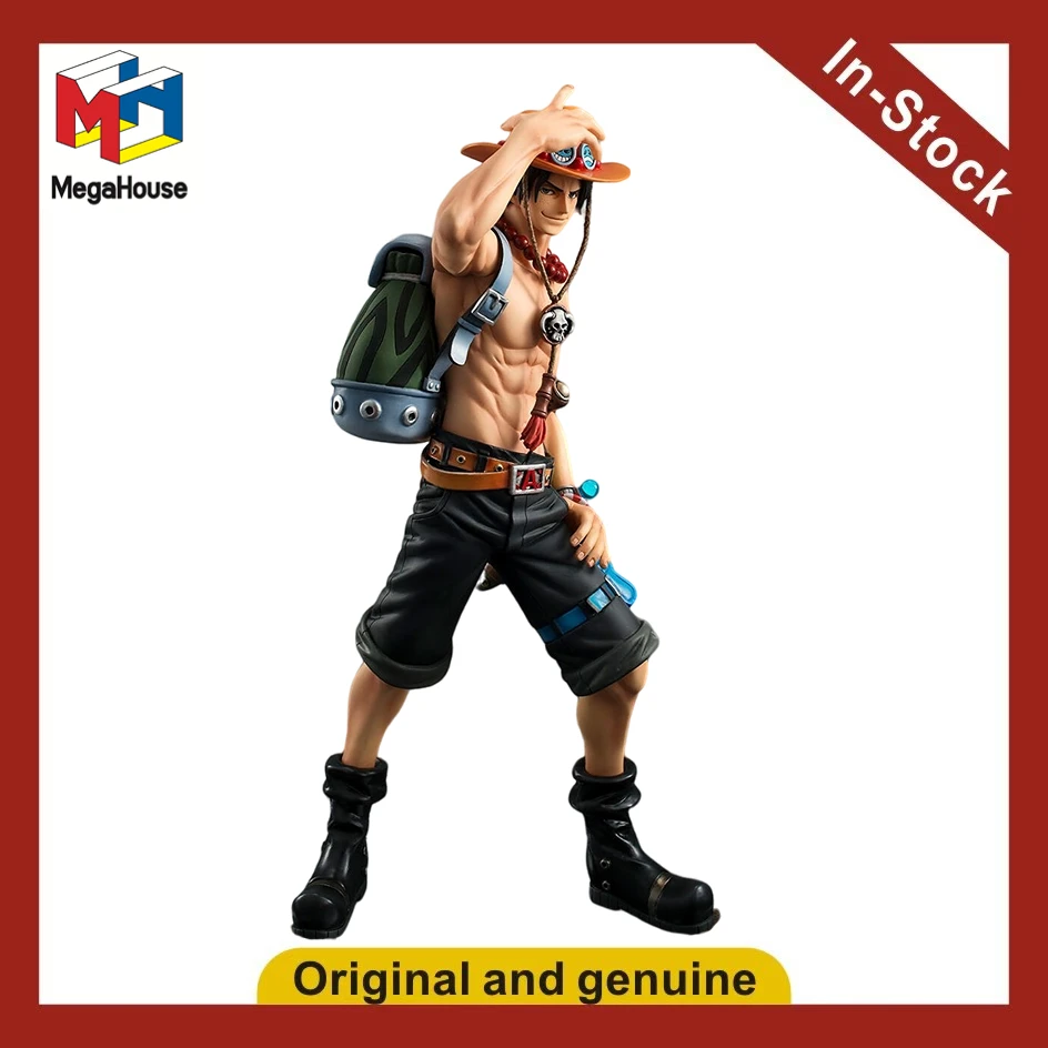 

【UA】 Original MegaHouse POP Neptune Navigation NEO-DX Portkaras D. Ace Anime Figures Model Toys Gifts
