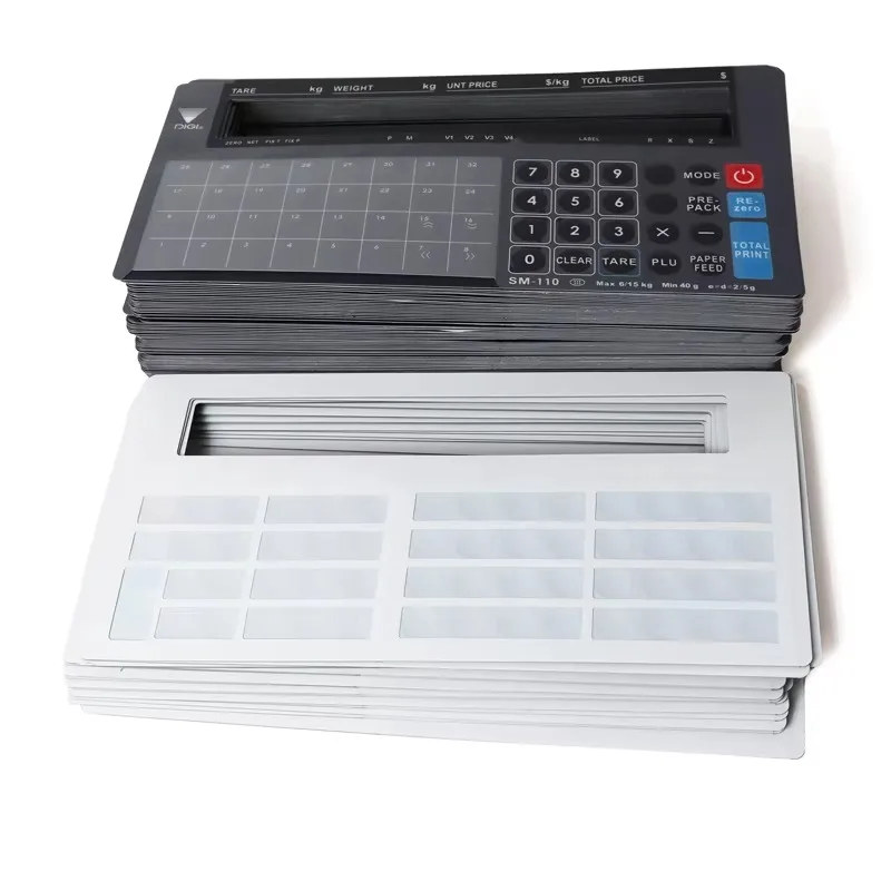 Plastic Keyboard Replacement for DIGI SM110B SM-100 Scale, Factory Direct Supply 100% New
