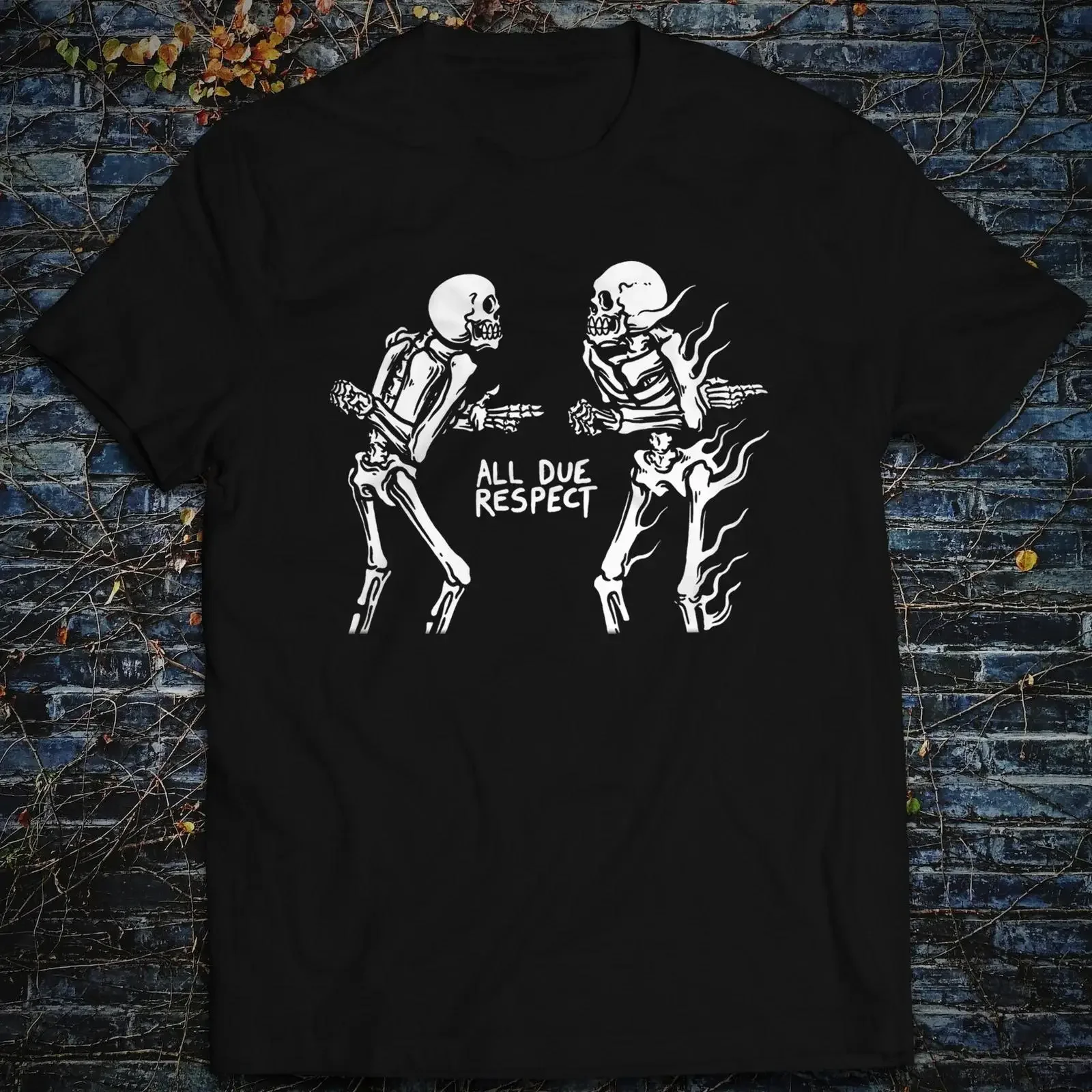 Retro All Due Respect T Shirt Run The Jewels Jaime El P Meline Killer Mike RTJ vintage Washed Slightly graphic Comfortable