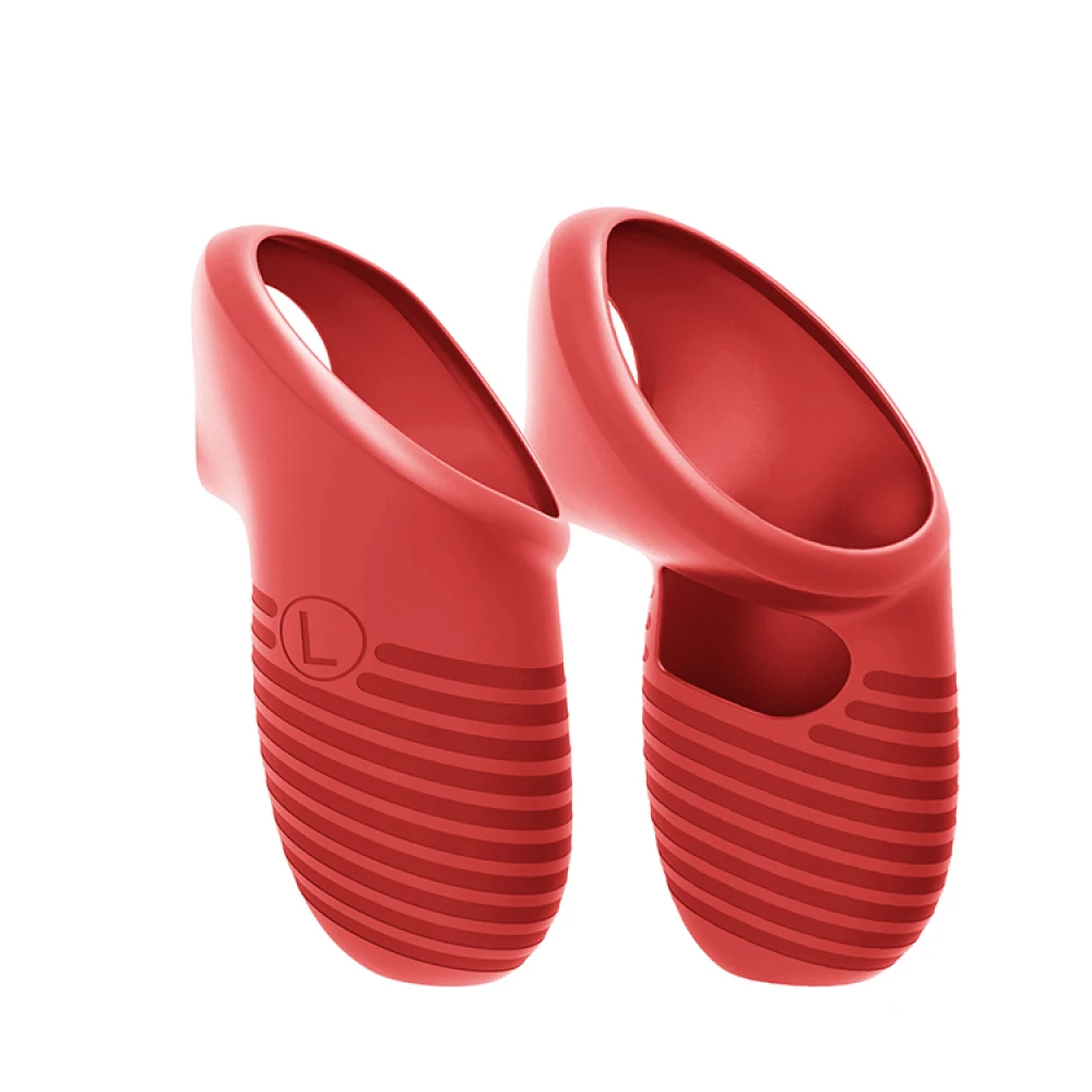 لعبة تحكم الغطاء الواقي ، المضادة للانزلاق سيليكون الإسكان ، VR مقبض ل كوة كويست 3 ، 2 قطعة الملحقات