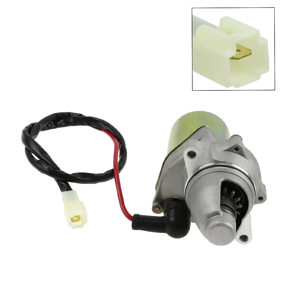 Motorcycle 12V Starter Motor For Suzuki LT80 Lt 80 Quadsport 80 2X4 82cc Kawasaki KFX80 KSF80 80cc Engine ATV Heavy Duty Starter