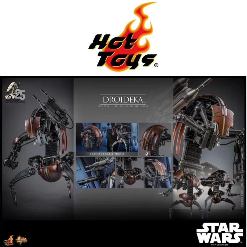 

В наличии HT Hot Toys MMS755 1/6 Star Wars prequel 1: The Phantom Menace: Mercenaries Machine Destroyer Робот Фигурка Подарки