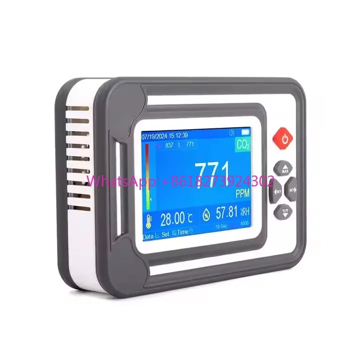 

TL-2000E 2024, высокое качество, 9999 ppm, монитор CO2, измеритель температуры и влажности воздуха