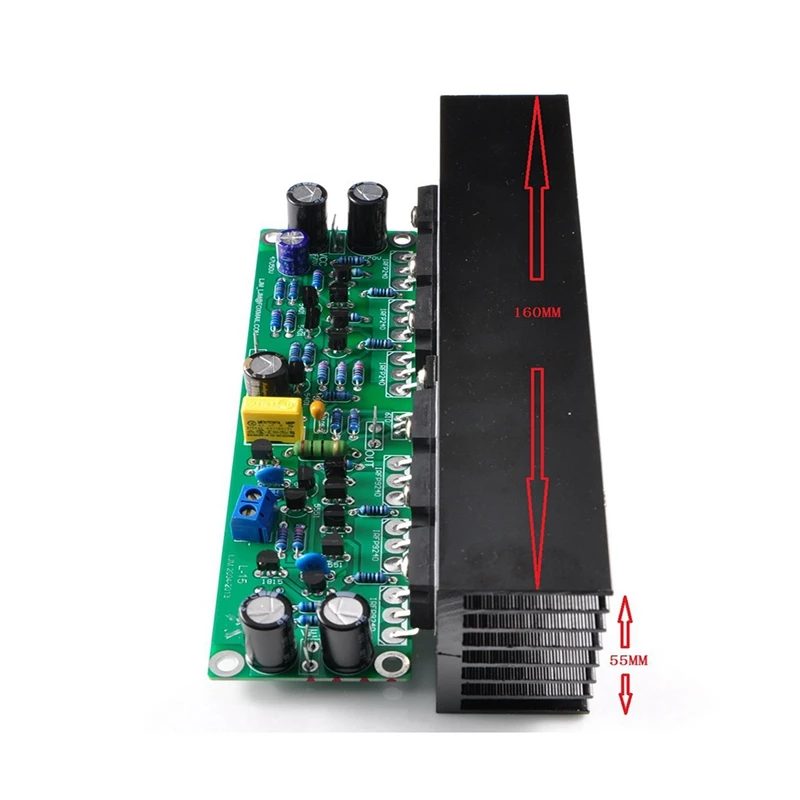 2Pcs L15 FET Power Amplifier 2 Channels 3 Pairs IRFP240 IRFP9240 150W 8R ,300W 4R, 600W 2R