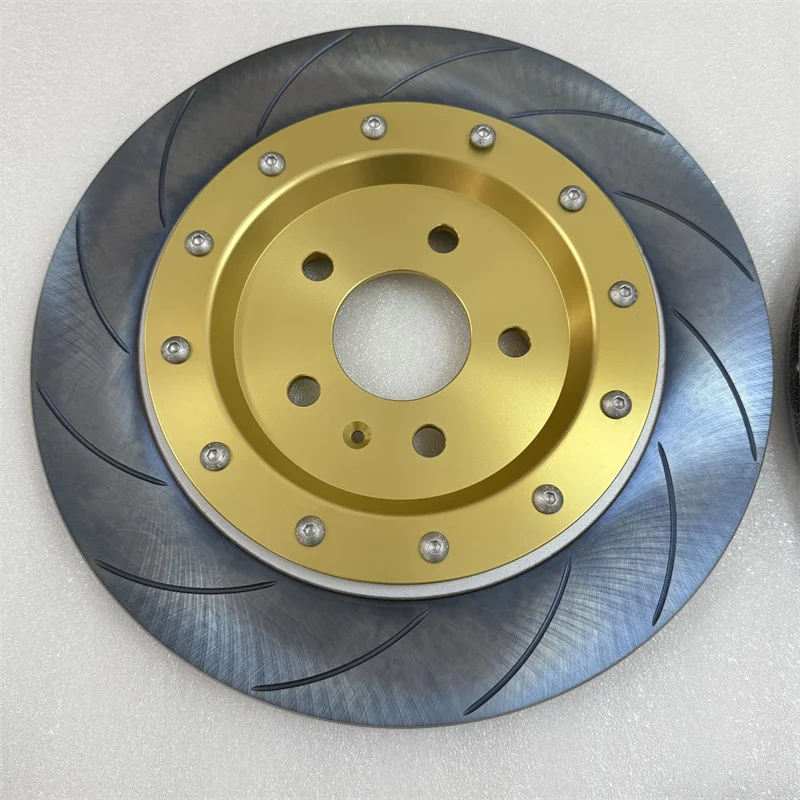 Jekit Rear Oversized Disc 325*12mm Grooveds for Renault megane 4 Rs