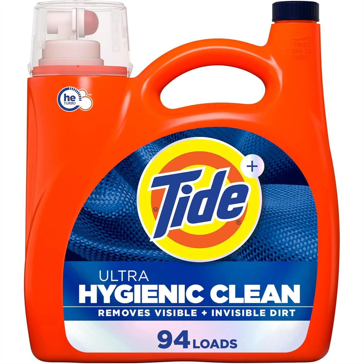 

Liquid Laundry Detergent, Original Scent, 132 fl oz, 94 Loads, Removes Visible & Invisible Dirt