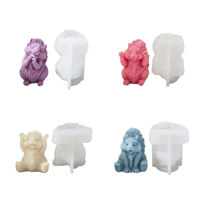 Silicone Mold Handmade Shaped Epoxy Gypsum Mould Decors