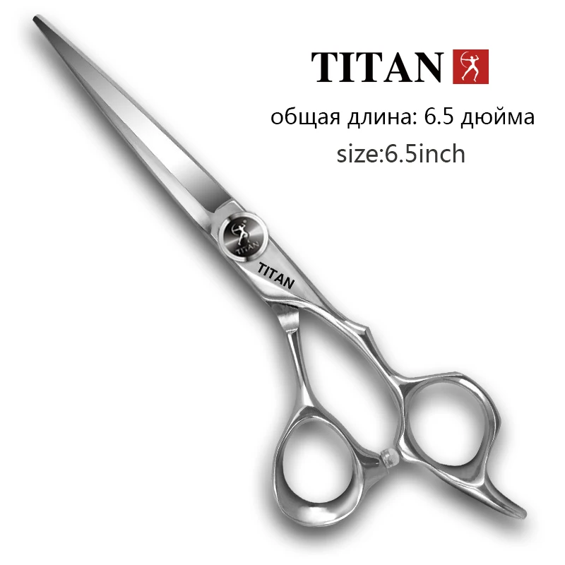 TITAN professionele kapper schaar kapper schaar haar knippen dunner set van 5.5/6.0/6.5.7.0 inch japan440c staal