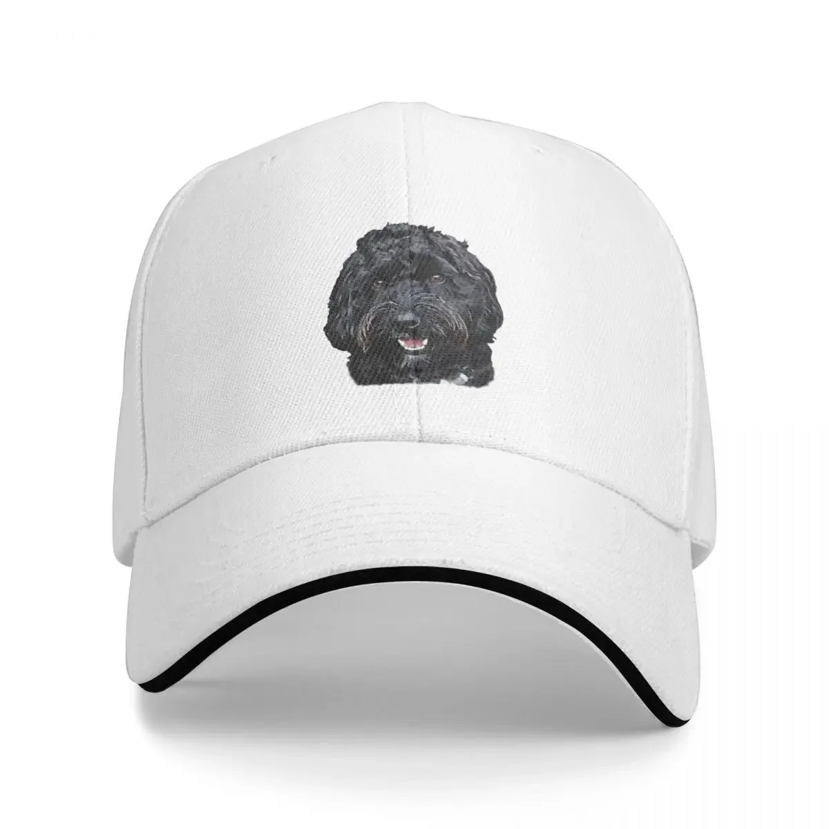 

Black Doodle / Cockapoo DogCap Baseball Cap trucker hats kids hat military tactical cap Woman hat Men's