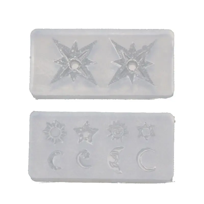 Epoxy Fillings Molds for Sun Moon Star Jewelry Making Supply Handmade Tool Dropship