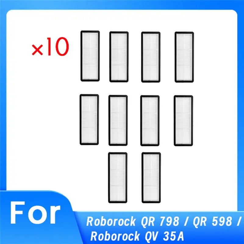 

A005-10 комплект моющихся вакуумных фильтров для Roborock QV 35A / QR 598 / QR 798