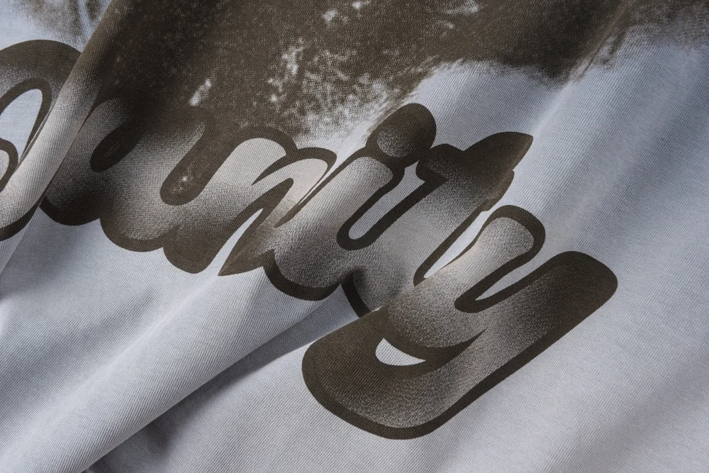 سانت فانيتي تي شيرت الرجال الصيف ملابس الشارع الماركات الرجعية تفعل القديمة عادية القطن إلكتروني الطباعة تنفس قصيرة الأكمام تي شيرت #3