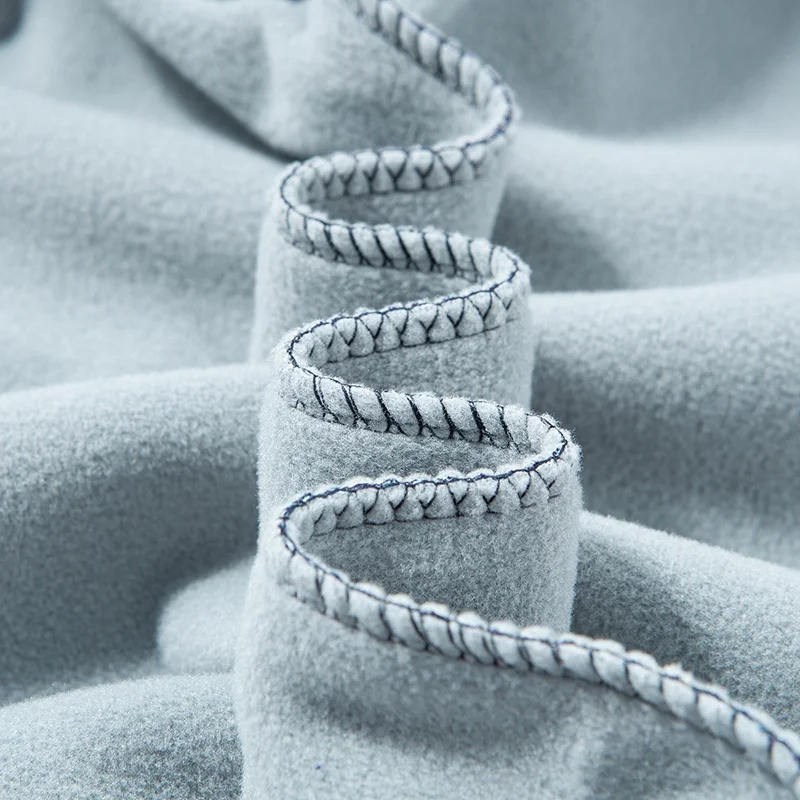 Autumn 2025 New Style Men's Fleece Lined Thickened Long Sleeve Shirt Pocket Shirt Luxury High-End Casual Comfortable Men's Wear