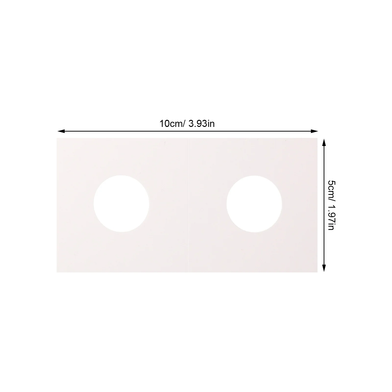 200pc Portable Holders Transparent Paper Coin Clips Safe Storage Oxidation Resistance Coin Organizer Collection Supply Gift