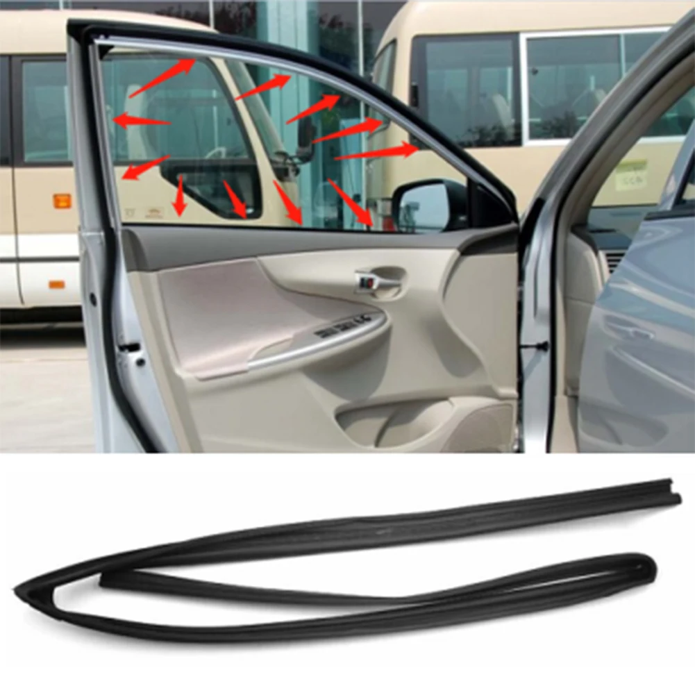 

Door Glass Sealing Strip Left Side 68151-12212 Door Glass Run Sealing Strip For Toyota For Corolla ZZE122/ZRE120 2004-2013