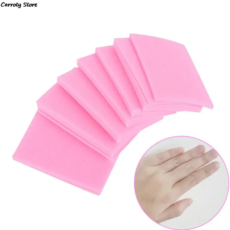 Nail Polish Remover Cleaner Manicure Wipes Lint Free Cotton Pads Paper Nail Art alcohol dispenser