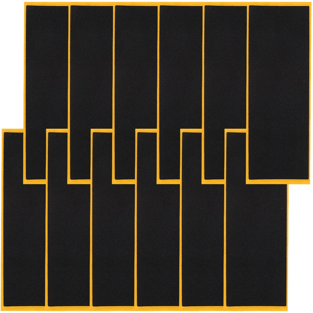 스케이트보드 핑거 스티커, 덕트 테이프, 체크 데크 폼, 미니 자전거 그립 테이프, 12 개