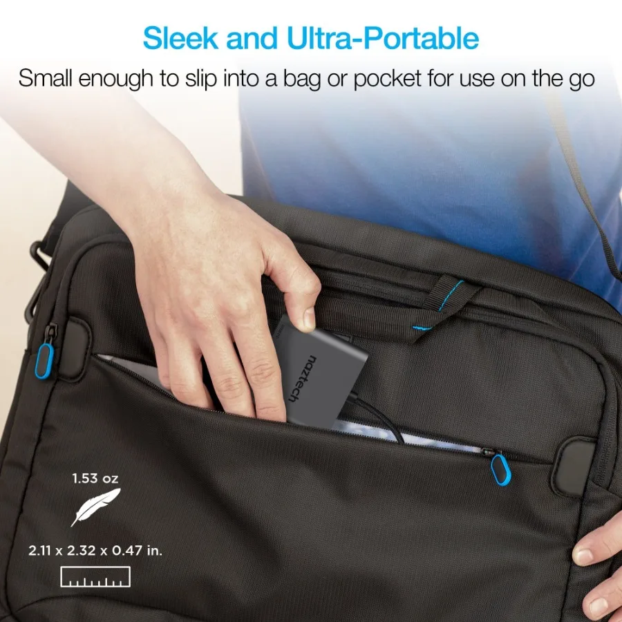 Hub USBC universal Naztech MaxDrive 3