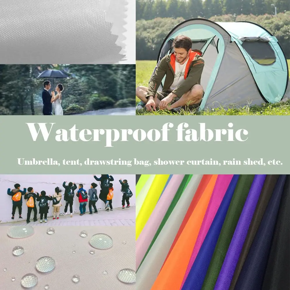 100cm*150cm Nylon Fabric Waterproof Polyester For Umbrella Kite Pennant DIY Clothes Outdoor Camp Tent Seat Cover Material