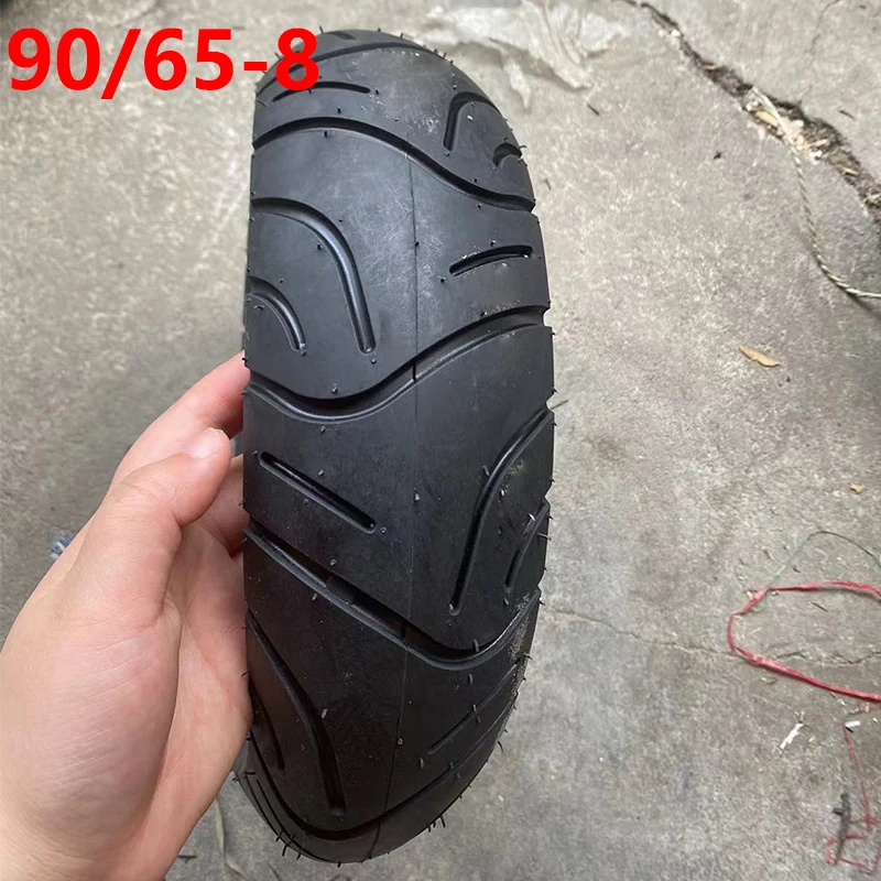 Motorcycle parts 90/65-8 front wheel  Tubeless Tyres Electric Scooter vacuum Tires