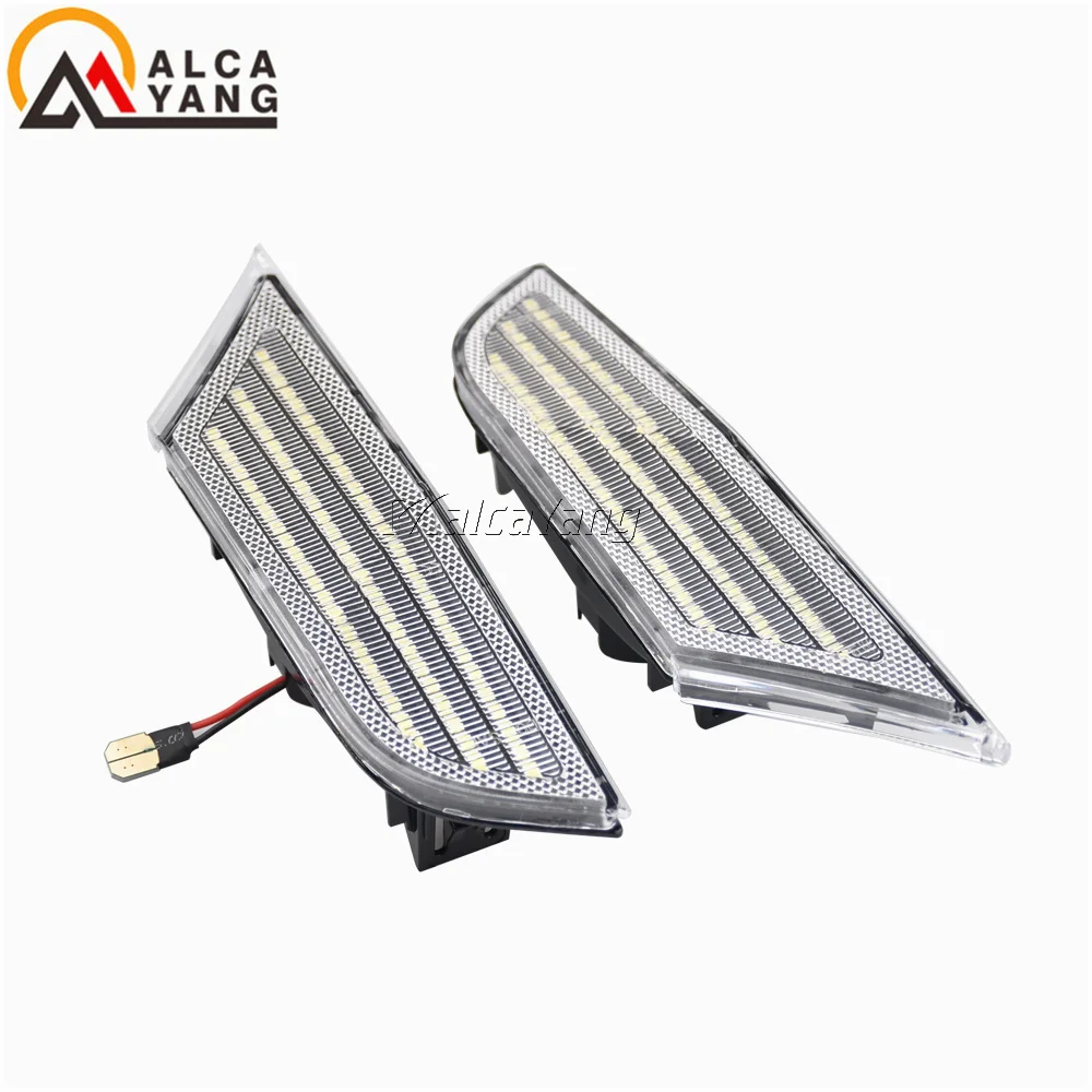 2 قطعة العنبر ديناميكية تدفق المياه LED الجانب ماركر ضوء لهوندا أوديسي 2018 2019 2020